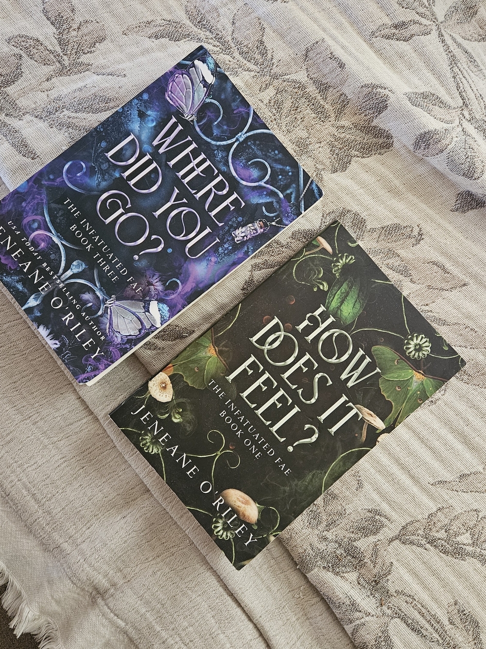 'How Does It Feel?' Where Did You Go Books Rrom JENEANE O RILEY